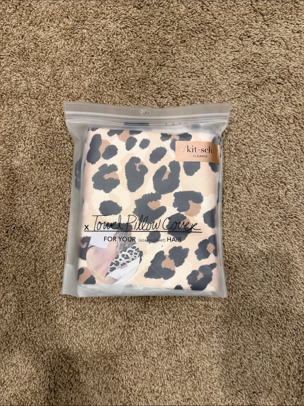 Leopard Print Towel Plow cover